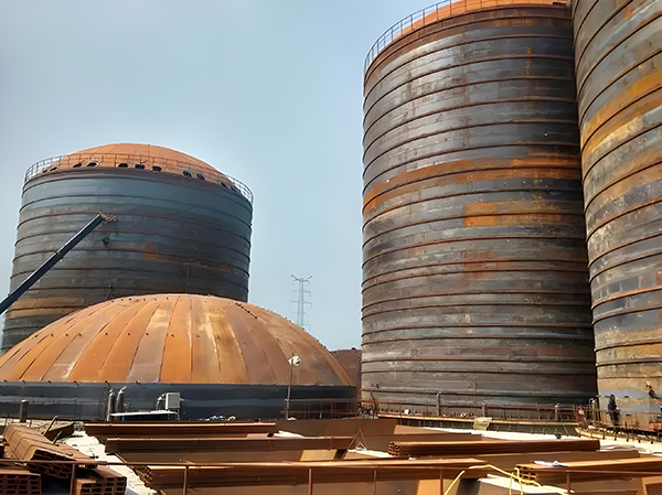 易门焦粉钢板仓